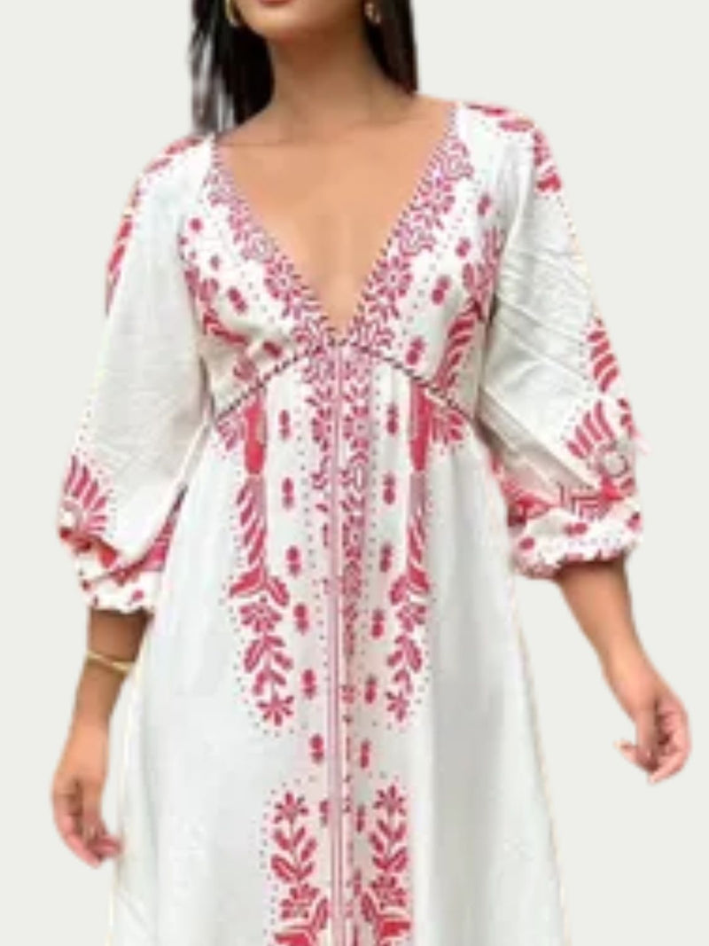 Vestido Longo Relicario tropical