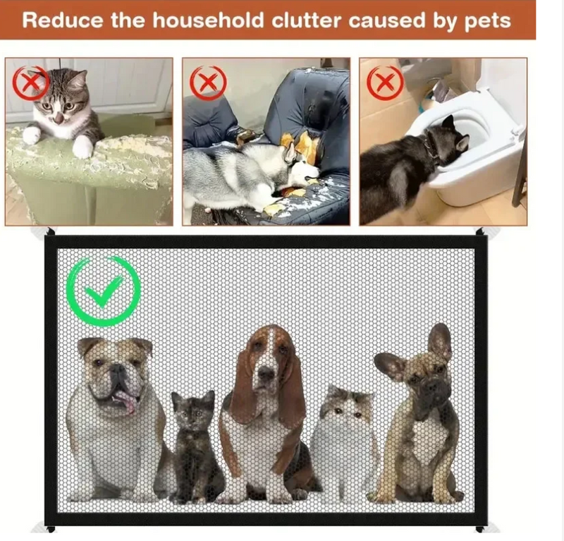 GuardPet - Grade Inteligente de Proteção para Cachorro - Tela Invisível